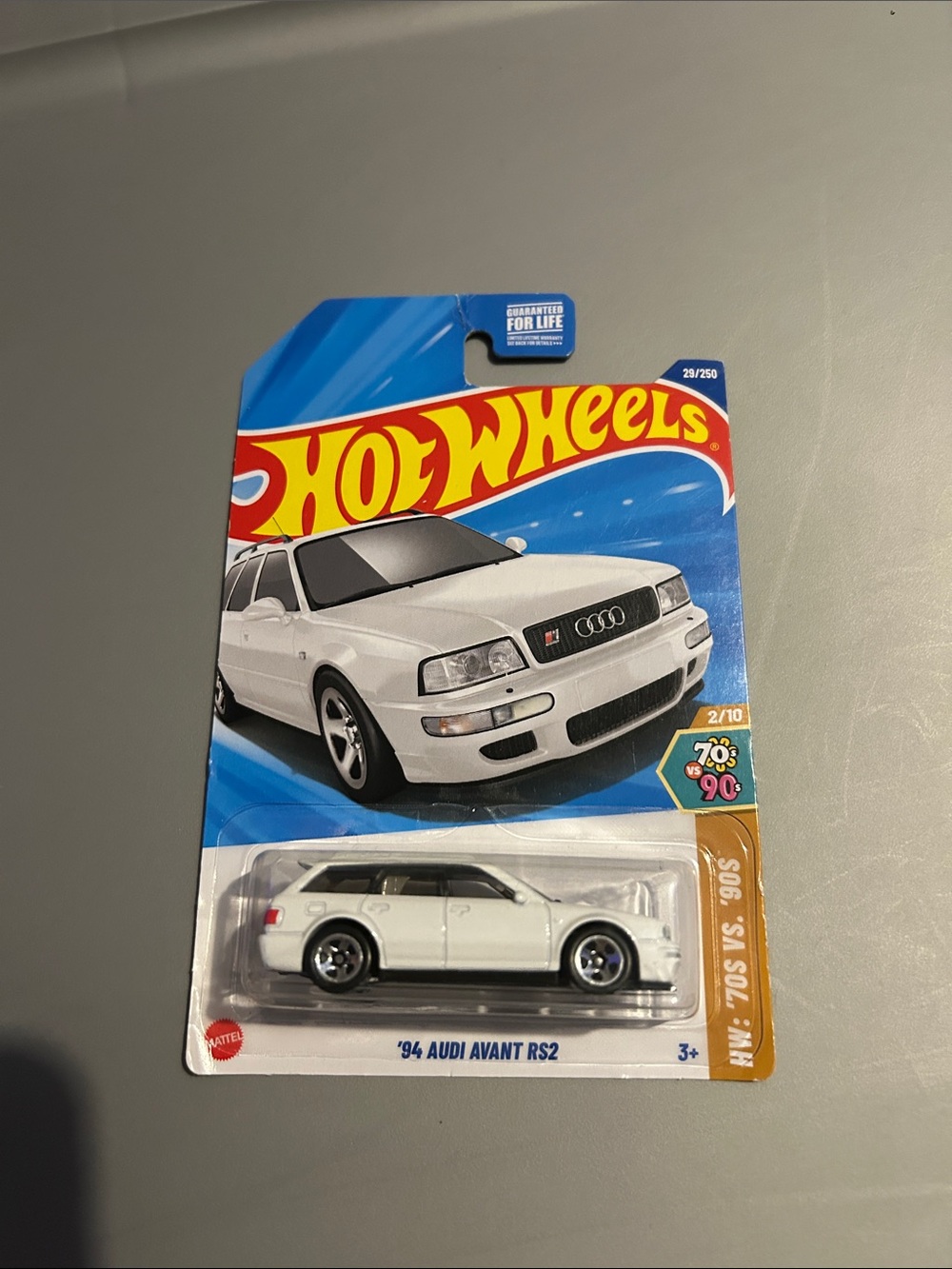 Mattel Hot Wheels '94 Audi Avant RS2 White